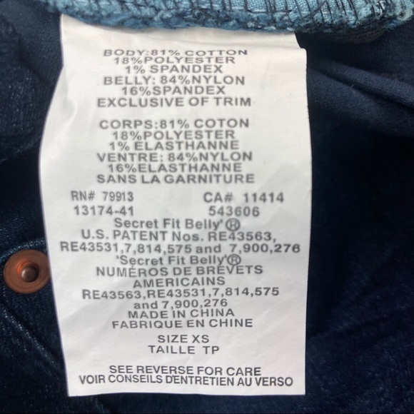 A Pea in the Pod Full Panel Skinny Maternity Jeans - Picture 5 of 14